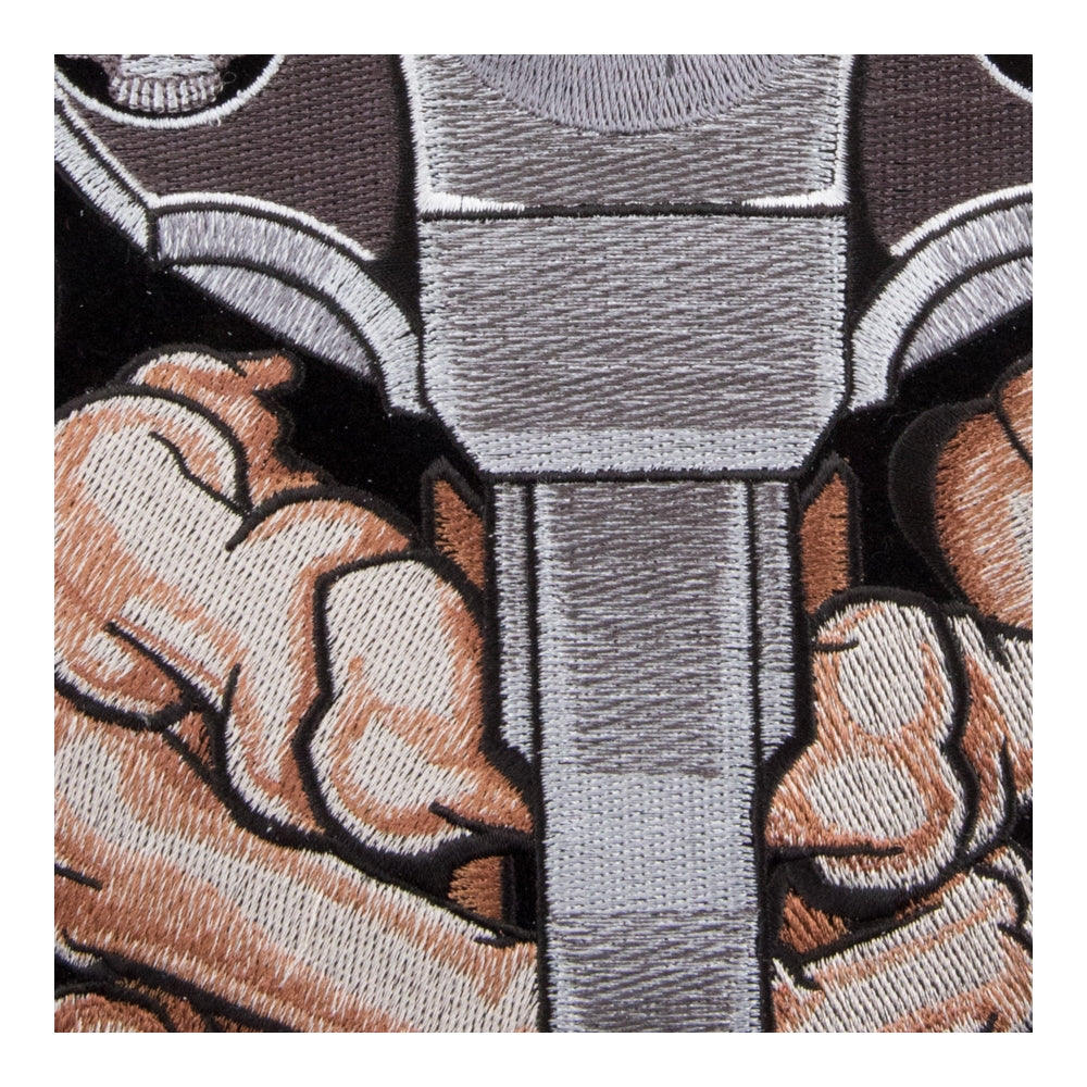 End Of The Barrel Skulls Patch, Large Size — detail view 1