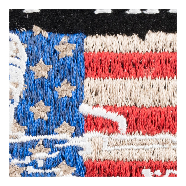 Land Of The Free Home Of The Brave Patch, Small Size — detail view 2