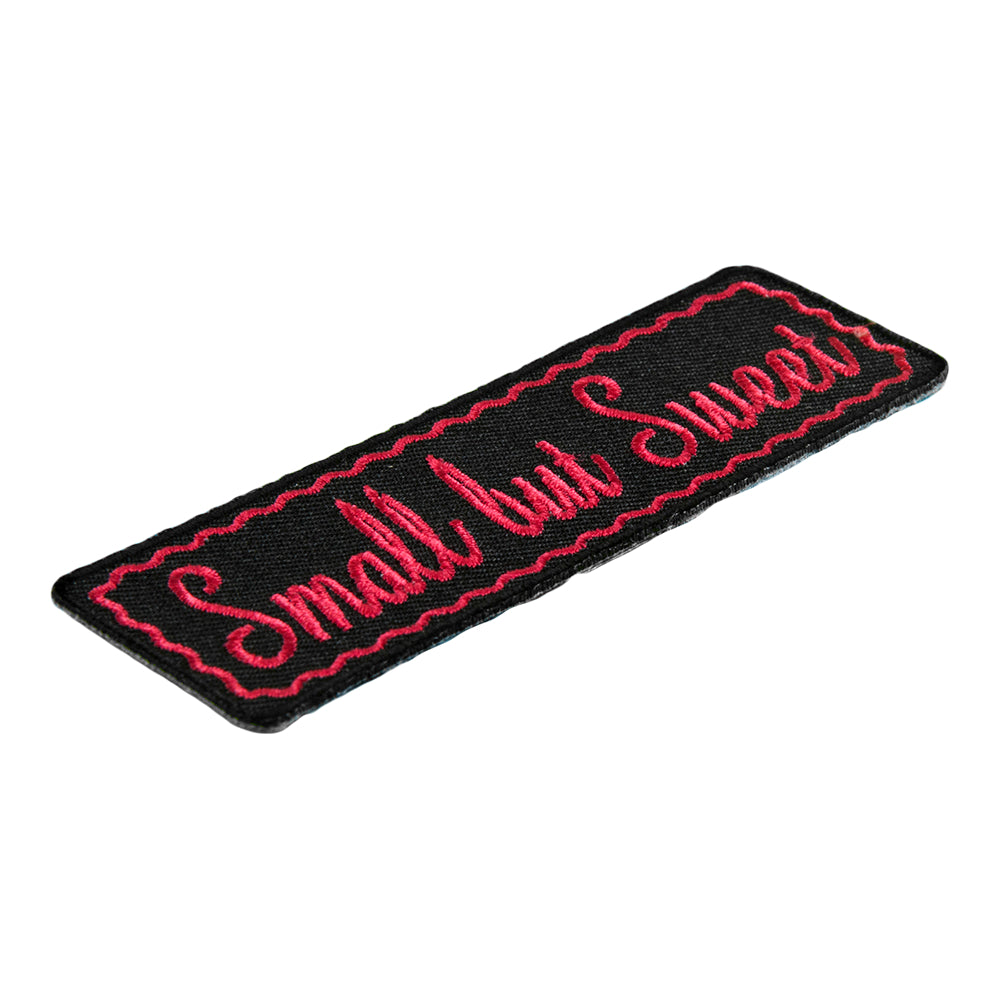Small But Sweet Embroidered Patch, Ladies Sayings Patches — detail view 1