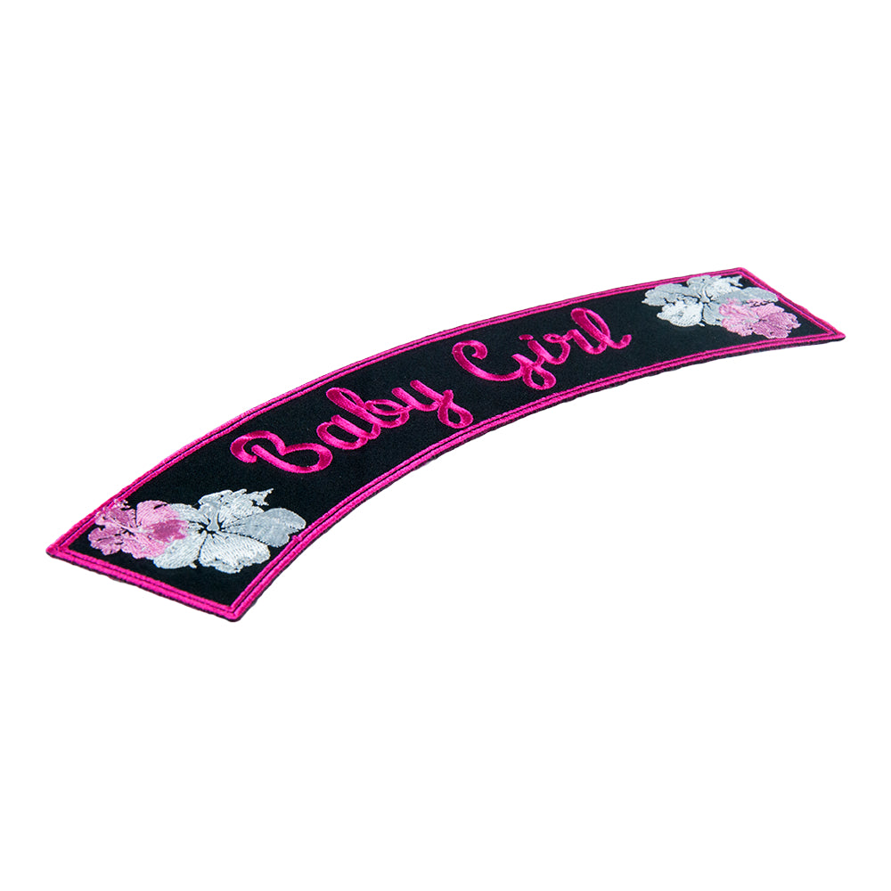 Baby Girl Hibiscus Rocker Patch, Women's Rocker Patches — detail view 1