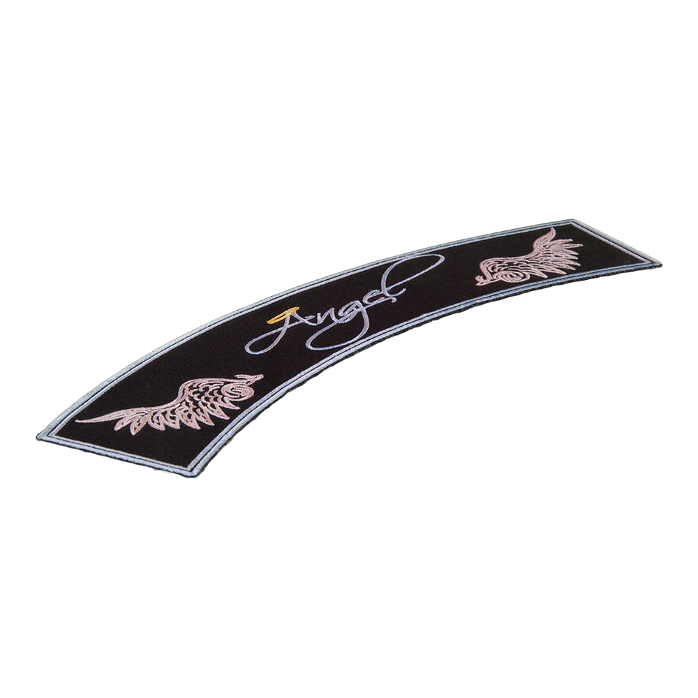 Angel With Wings &amp; Halo Rocker Patch, Ladies Rocker Patches — detail view 1