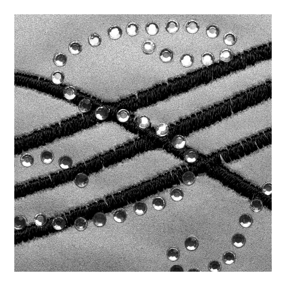 Reflective Spoiled Rhinestone Rocker Patch, Women&