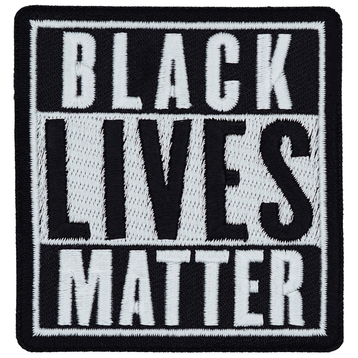 Black Lives Matter Embroidered Patch, Civil Rights & Equality Patches — product image