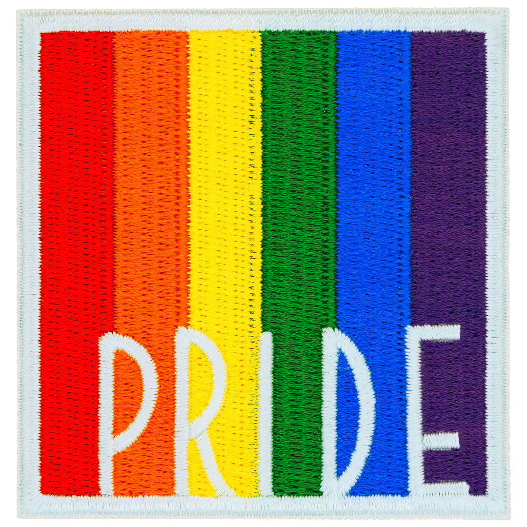Rainbow Pride Awareness Iron On Patch, LGBT Pride Patches — product image