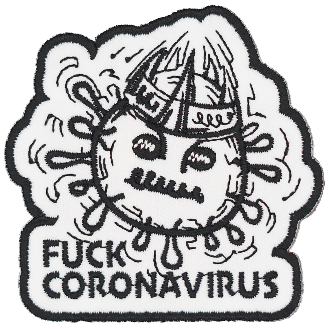 Fuck Coronavirus Angry Virus Patch, Covid-19 Patches — product image