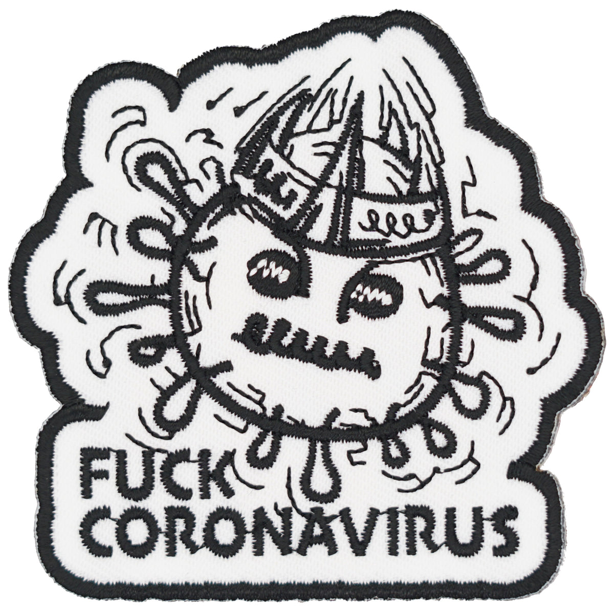 Fuck Coronavirus Angry Virus Patch, Covid-19 Patches — product image