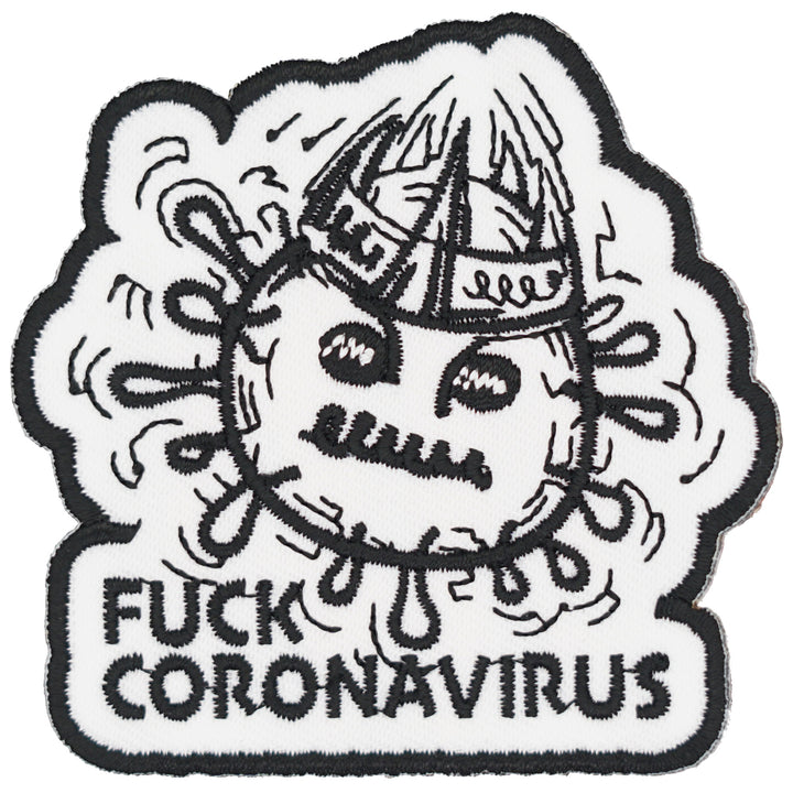 Fuck Coronavirus Angry Virus Patch, Covid-19 Patches — product image