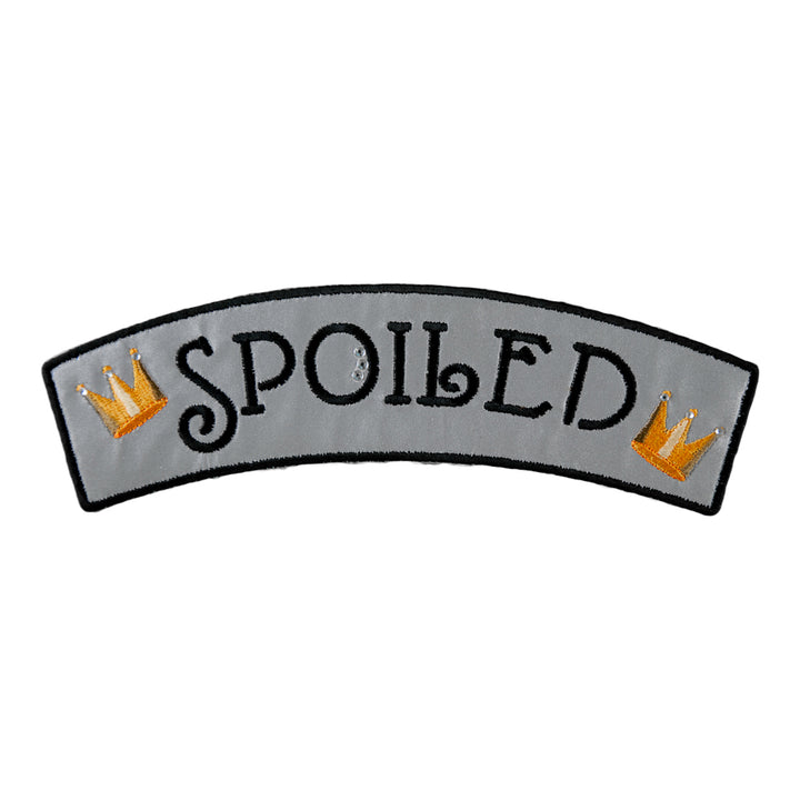 Reflective Spoiled Rhinestone Rocker Patch, Kids Rocker Patches — product image