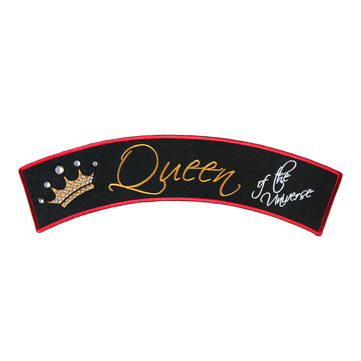 Queen of Universe Crown Rocker Patch, Ladies Rockers Patches — product image
