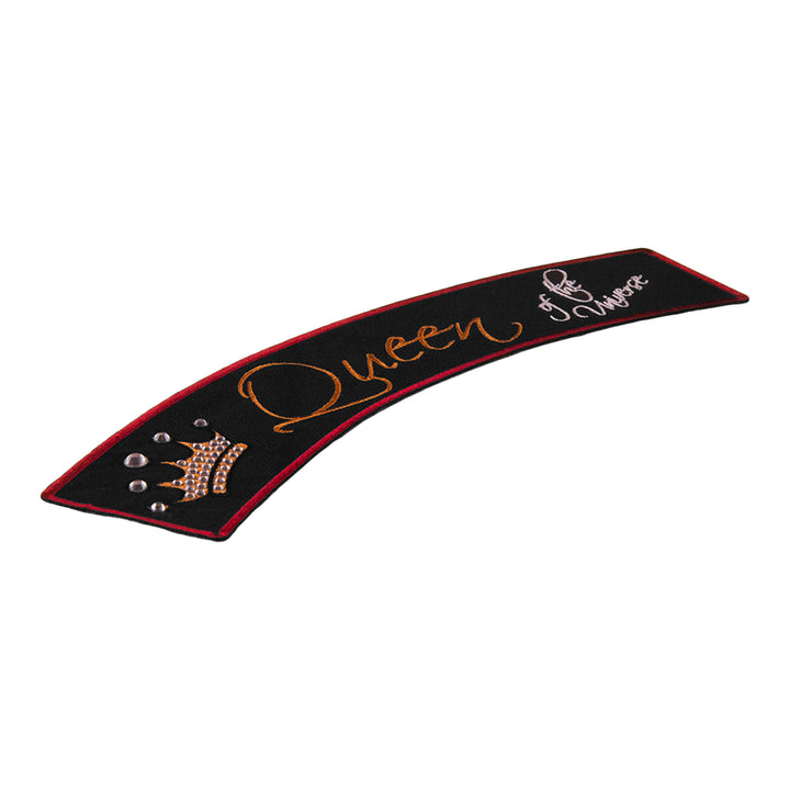 Queen of Universe Crown Rocker Patch, Ladies Rockers Patches — detail view 1