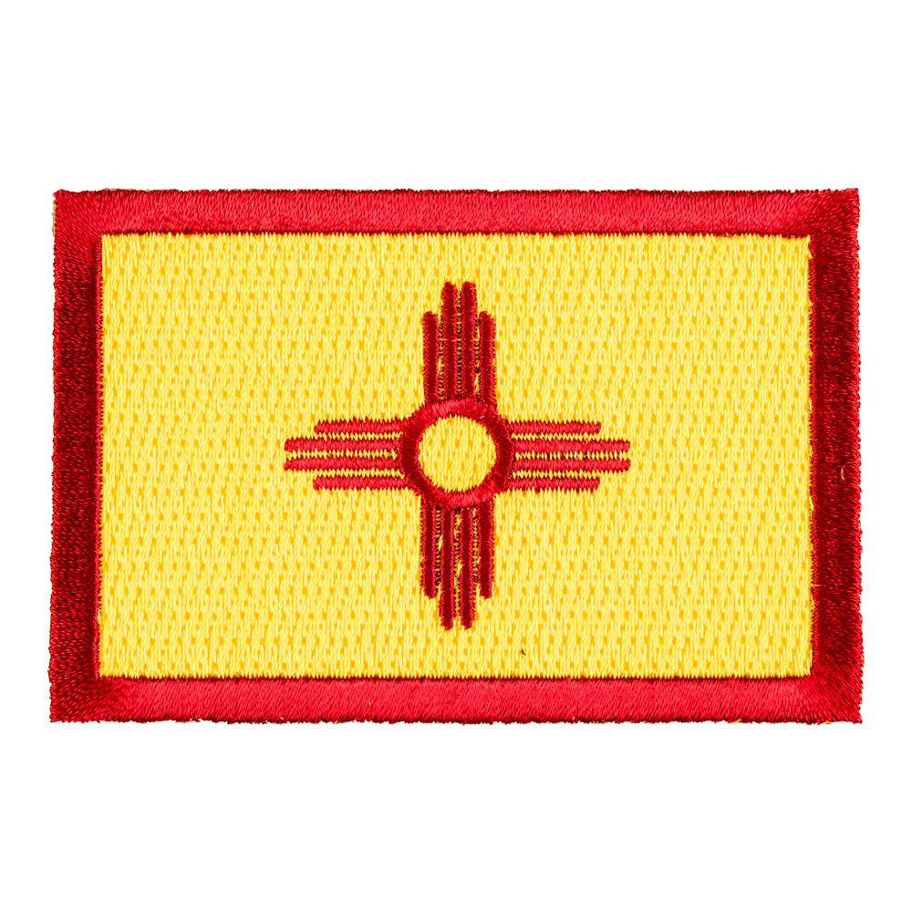 New Mexico State Flag Patch, Untied States of America Flag Patches — product image
