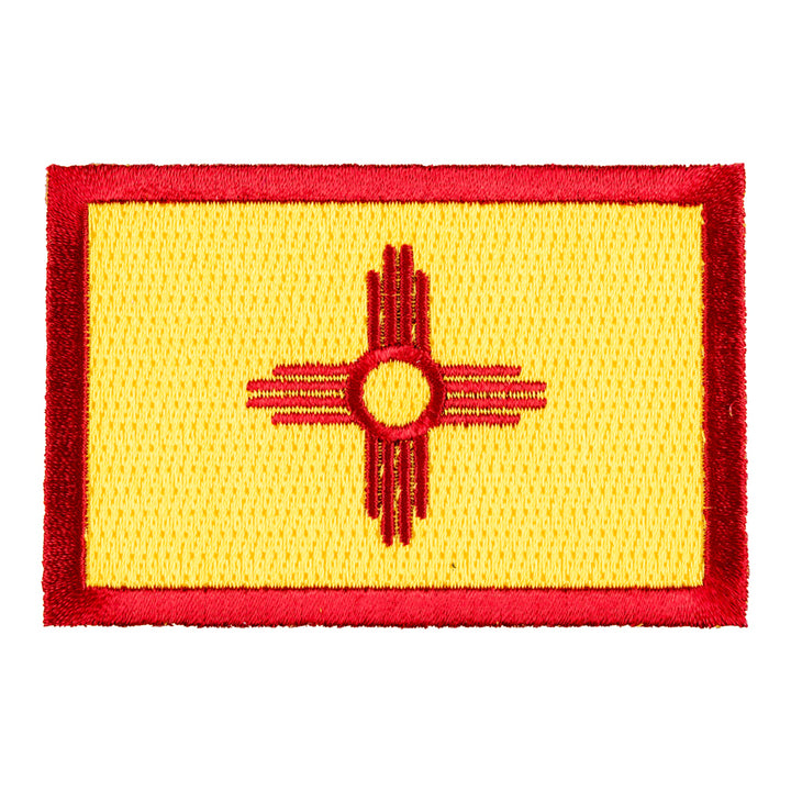 New Mexico State Flag Patch, Untied States of America Flag Patches — product image