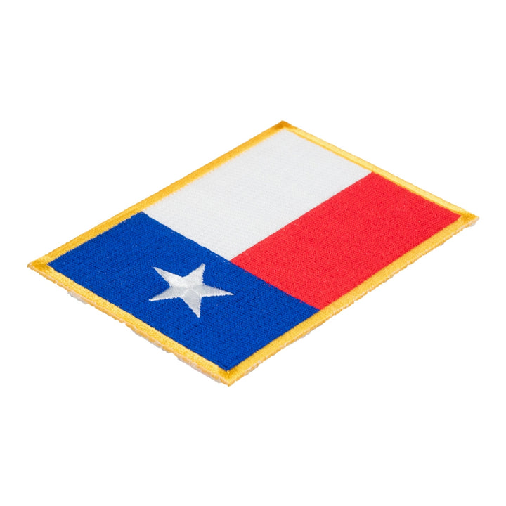 Texas Flag Yellow Border Patch, Small Size — detail view 1