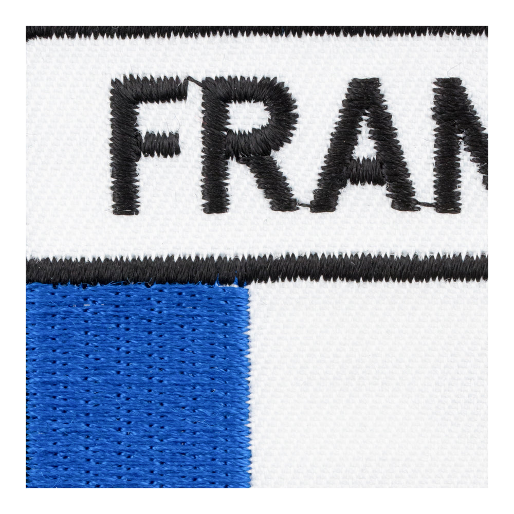 France Flag Shield Patch, Country Flag Patches — detail view 1
