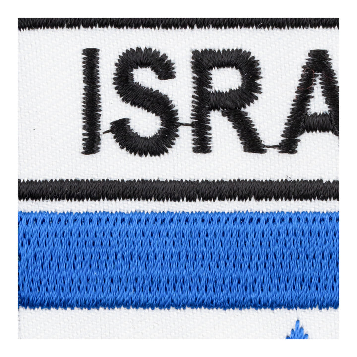 Israel Flag Shield Patch, Country Flag Patches — detail view 1