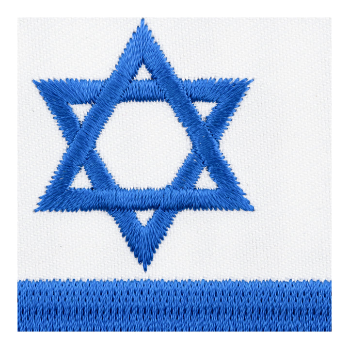 Israel Flag Shield Patch, Country Flag Patches — detail view 2