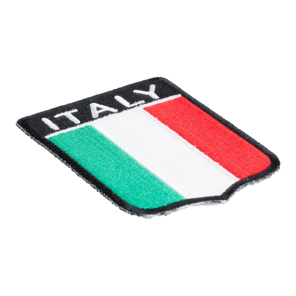 Italy Flag Shield Patch, Country Flag &amp; Pride Patches — detail view 2