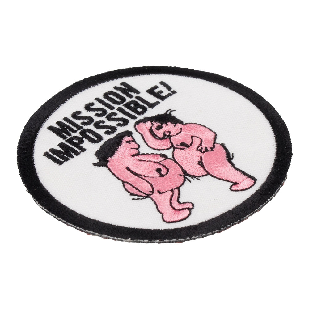 Mission Impossible Patch, Funny Biker Patches — detail view 1