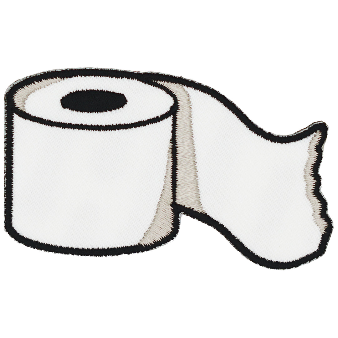 Toilet Paper Roll Cut-Out Patch, Surviving Coronavirus Patches — product image