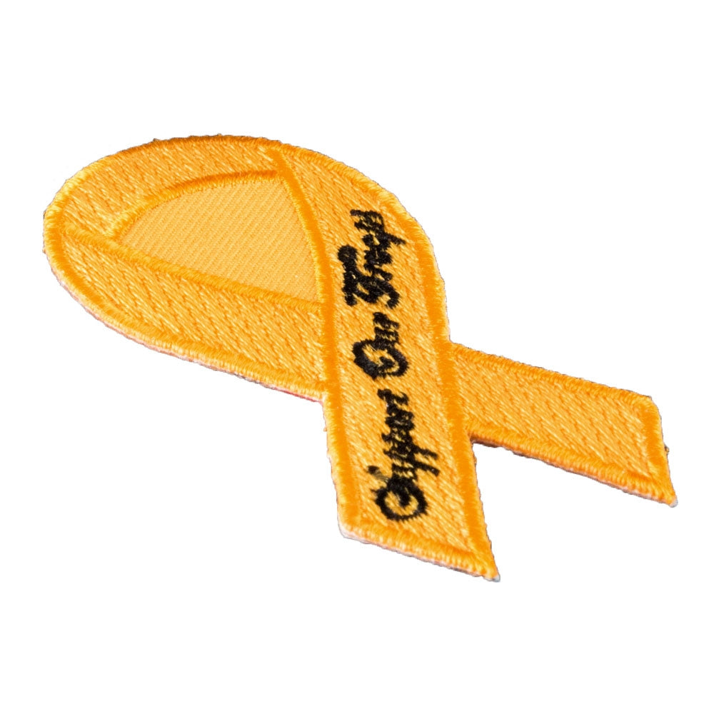 Support Our Troops Yellow Ribbon Patch, Military Patches — detail view 2