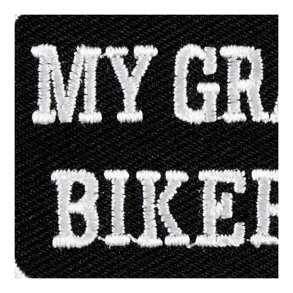 My Grandma's Biker Buddy Patch, Kid's Biker Patches — detail view 1