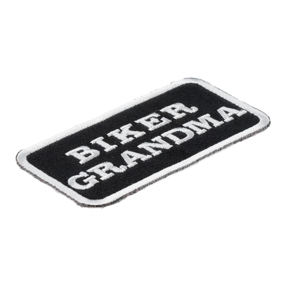 Biker Grandpa Patch, Biker & Motorcycle Patches — detail view 1