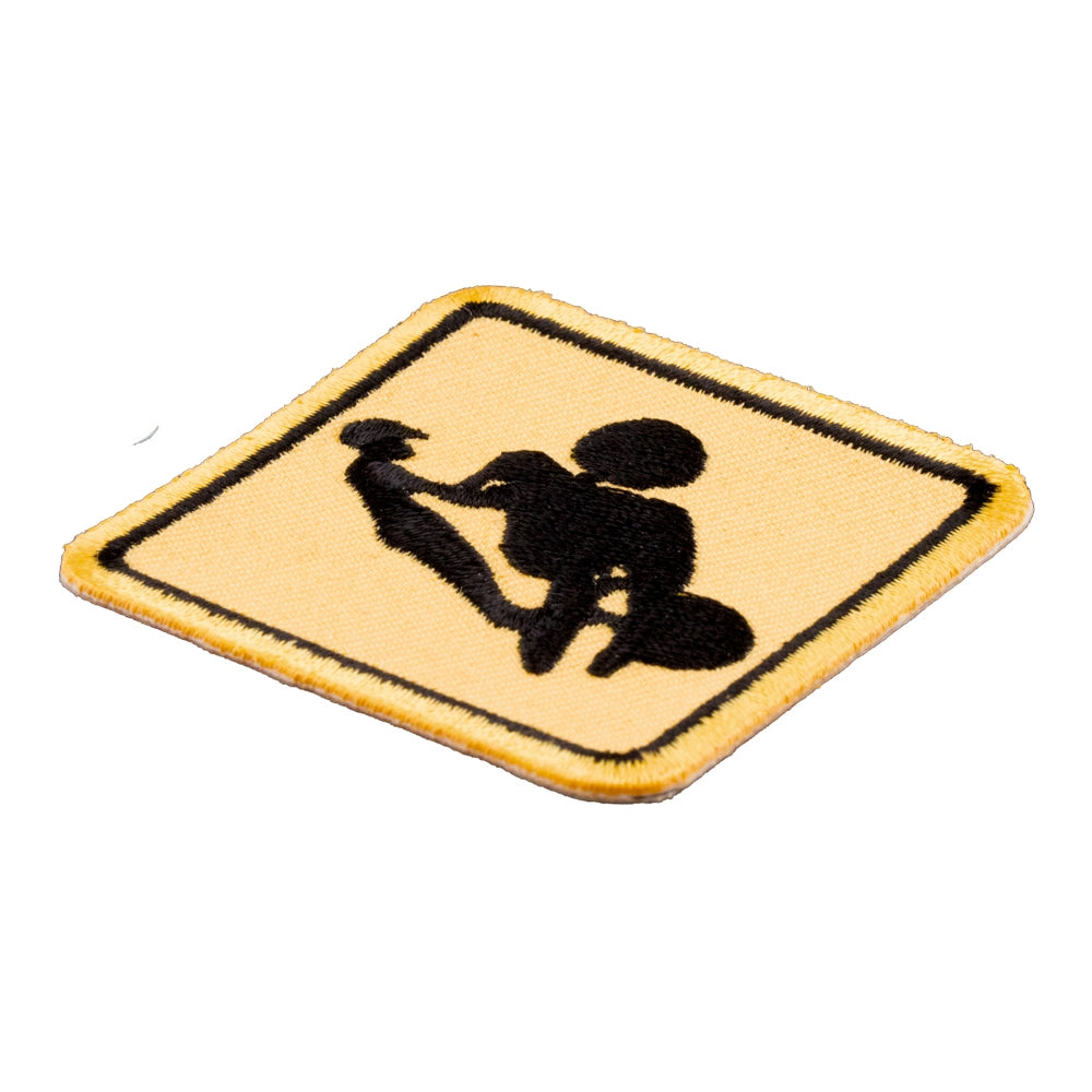 Sport Bike Wheelie Patch, Motorcycle Patches — detail view 2