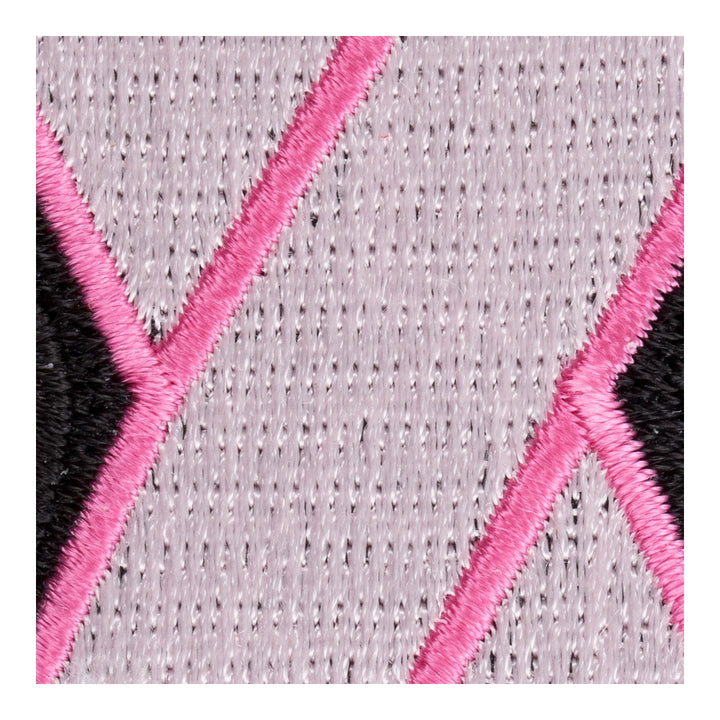 Wide Breast Cancer Pink Ribbon, Cancer Support Patches — detail view 2