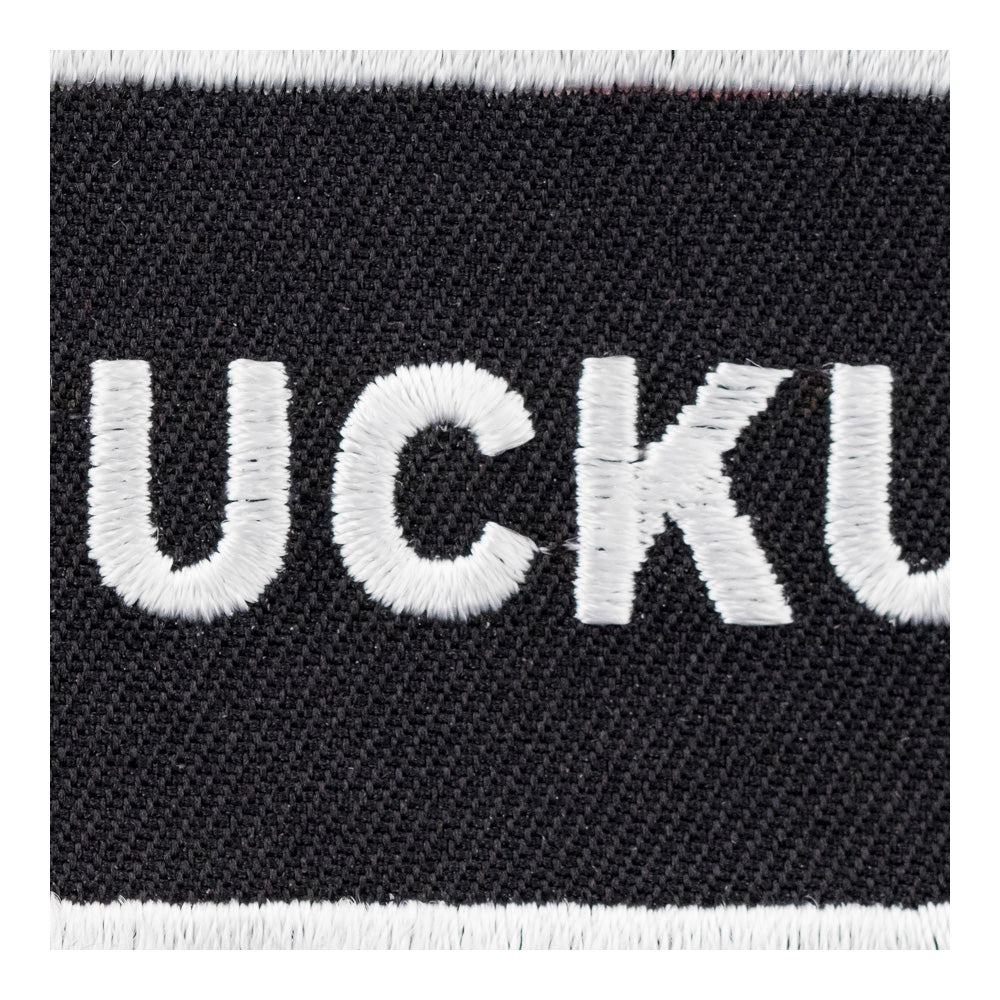 ABCDEFUCKU Patch, Vulgar Sayings Patches — detail view 2