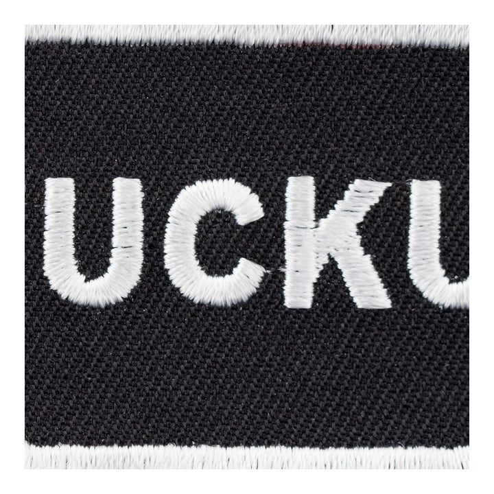 ABCDEFUCKU Patch, Vulgar Sayings Patches — detail view 2
