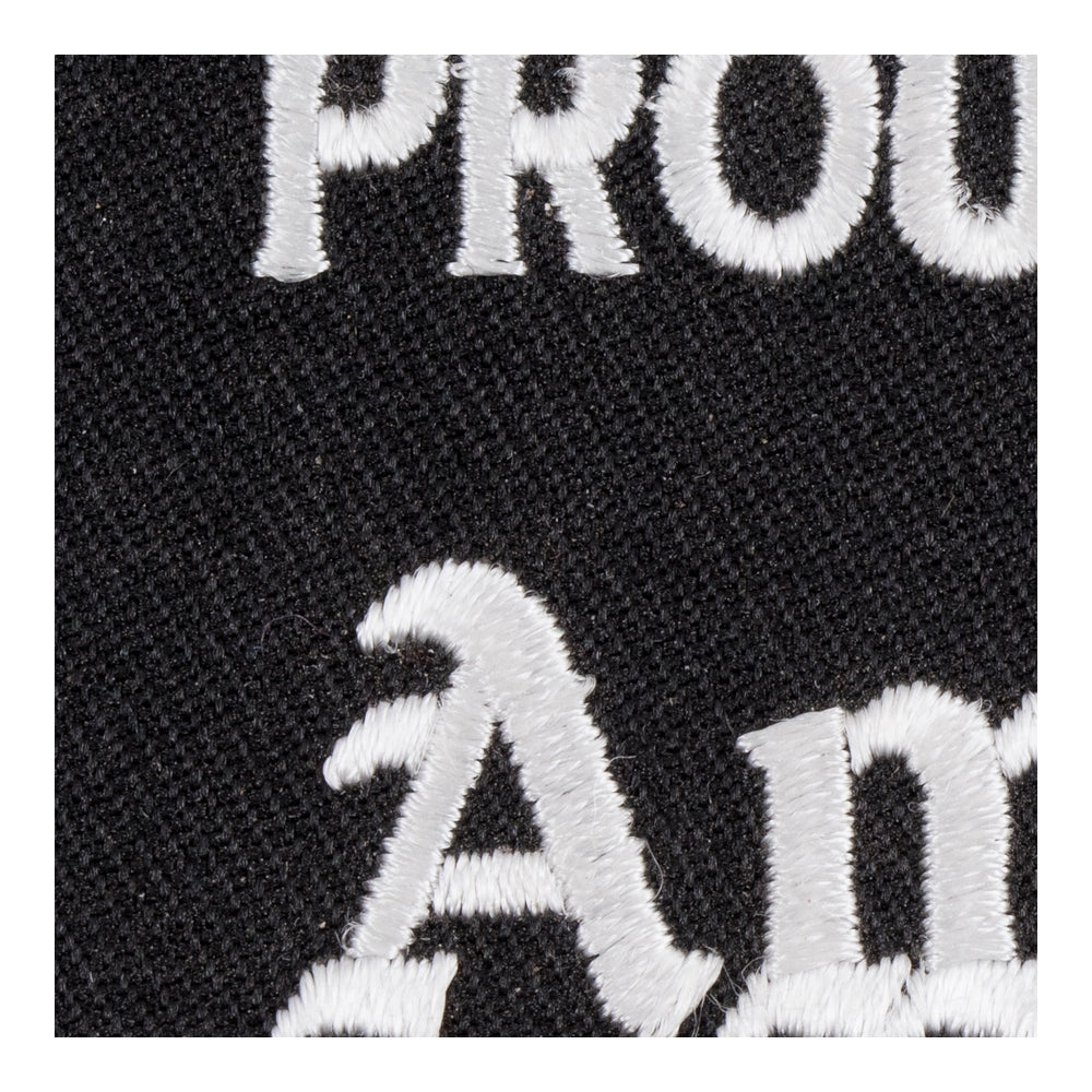 Proud To Be An American Patch, Patriotic Patches — detail view 2
