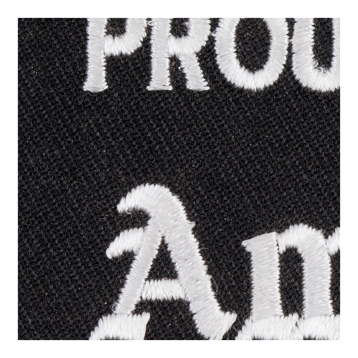Proud To Be An American Patch, Patriotic Patches — detail view 2