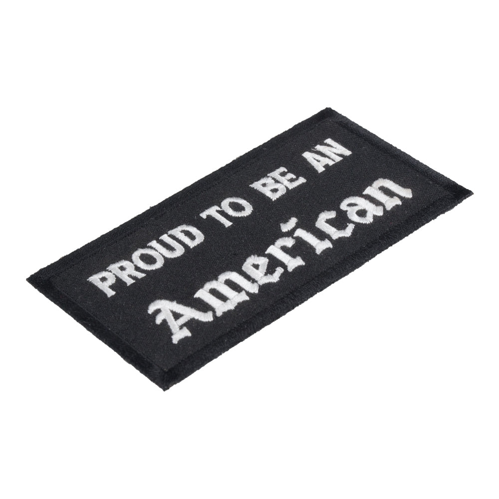 Proud To Be An American Patch, Patriotic Patches — detail view 1