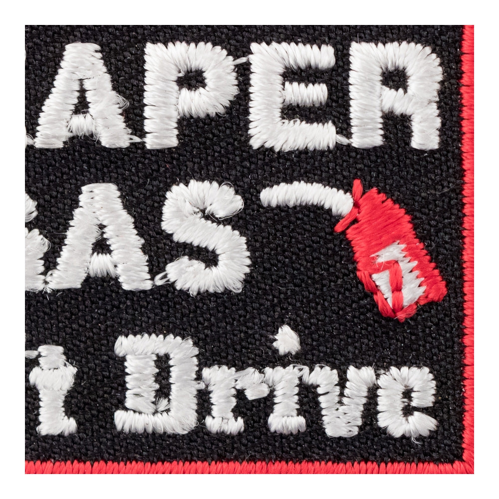Beer Now Cheaper Than Gas Patch, Funny Patches — detail view 2