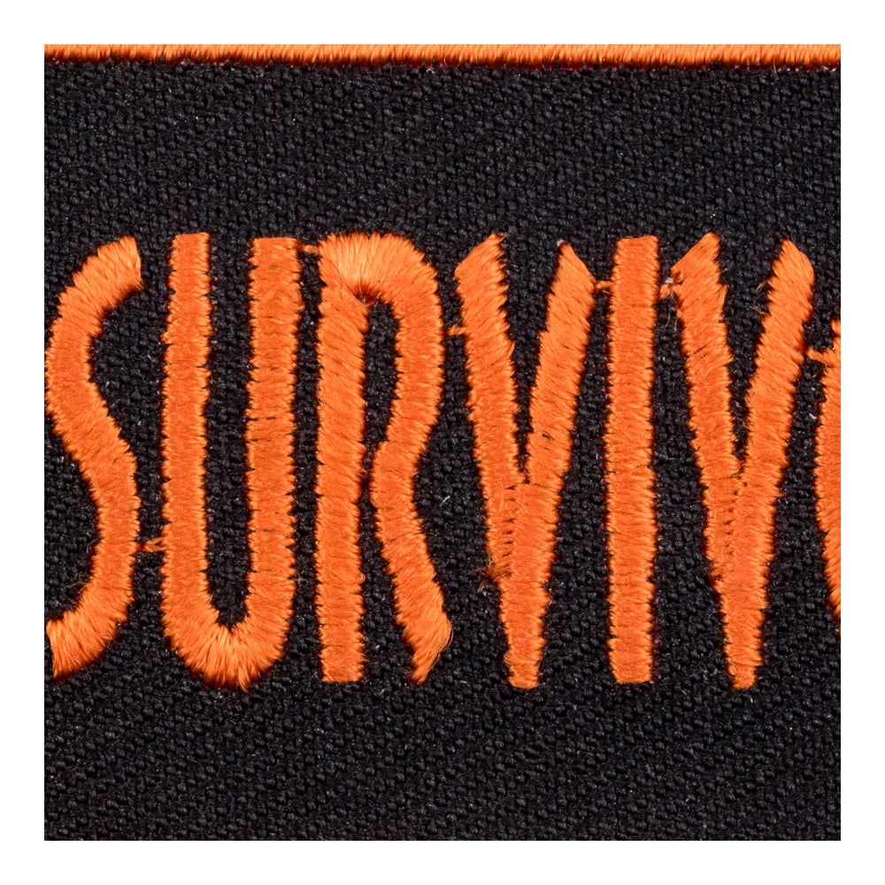 Shit Creek Survivor Patch, Funny Sayings Patches — detail view 2