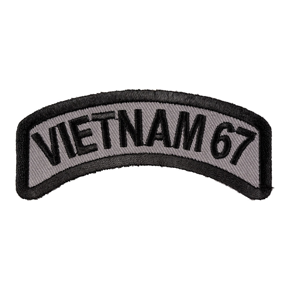 Vietnam 67 Rocker Patch, Vietnam Veteran Patches — product image