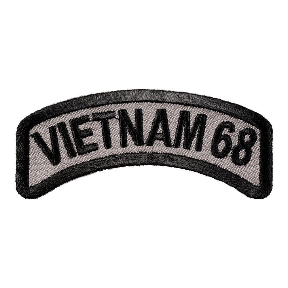 Vietnam 68 Rocker Patch, Vietnam Veteran Patches — product image