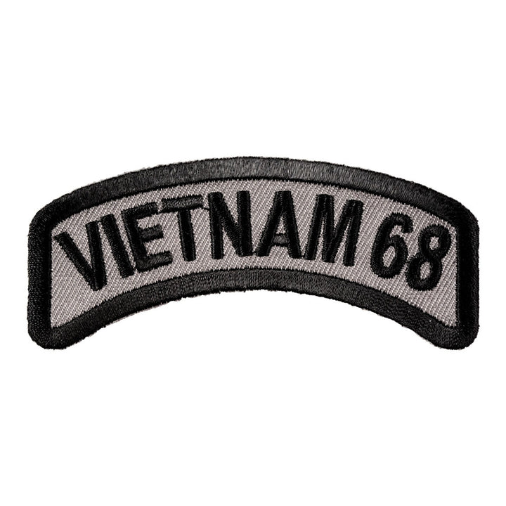 Vietnam 68 Rocker Patch, Vietnam Veteran Patches — product image