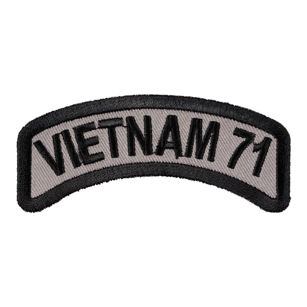 Vietnam 71 Rocker Patch, Vietnam Veteran Patches — product image