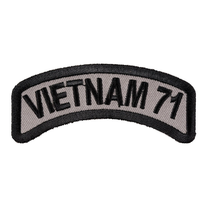 Vietnam 71 Rocker Patch, Vietnam Veteran Patches — product image