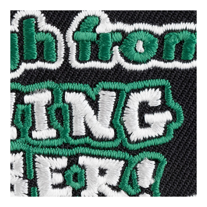 I Get High From Burning Rubber Patch, Biker Patches — detail view 2
