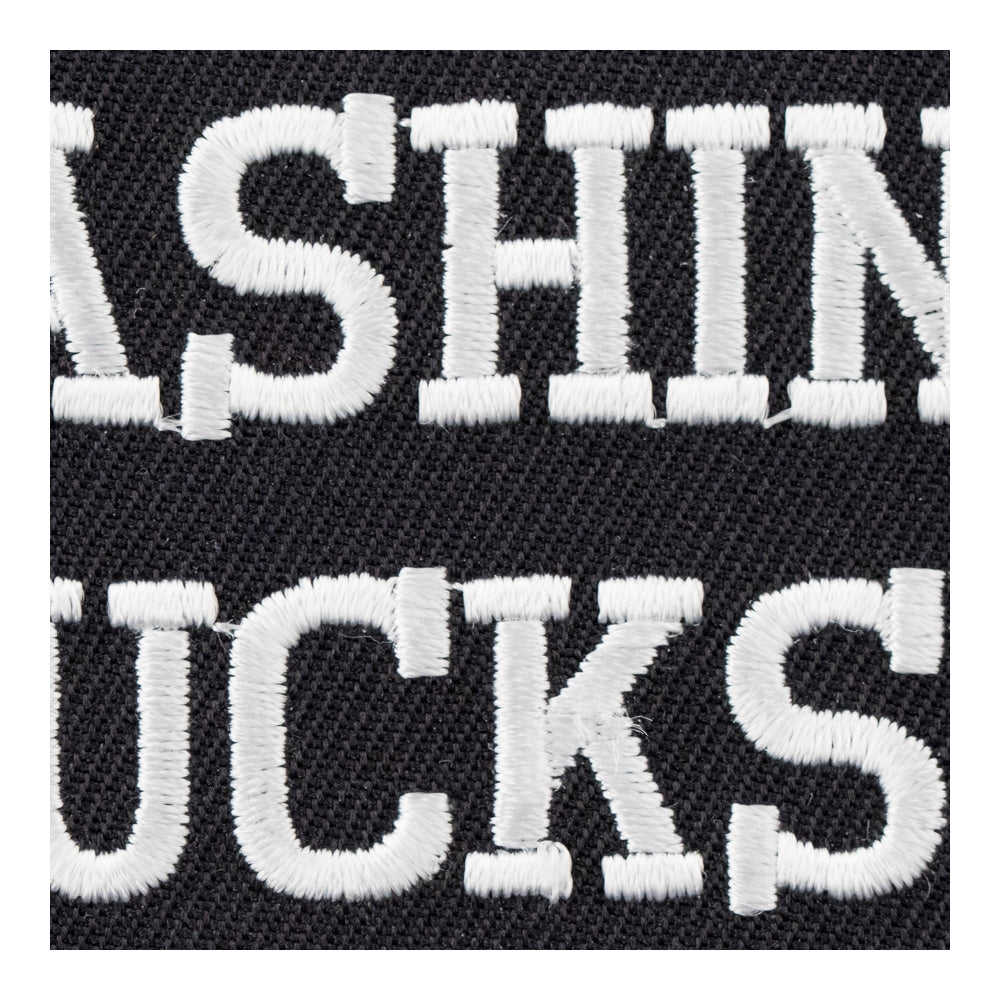 Crashing Sucks Patch, Biker Sayings Patches — detail view 2