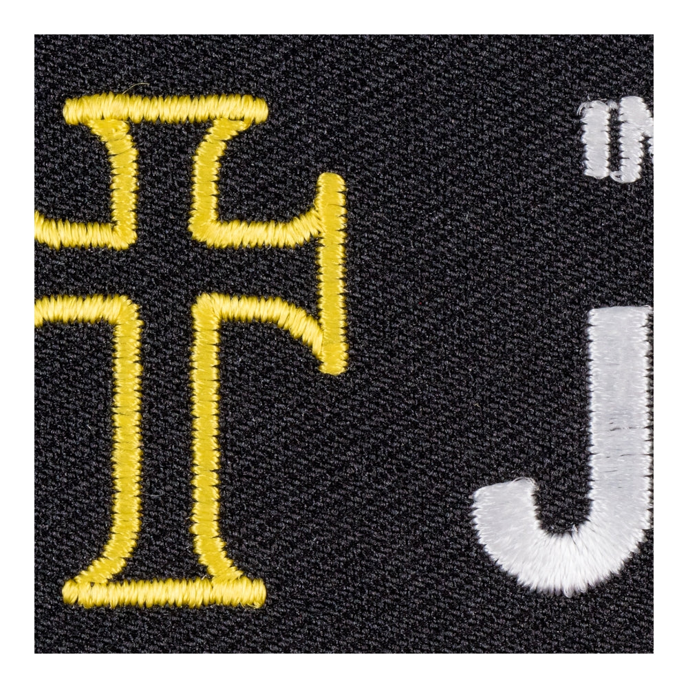 In Memory of Jesus Cross Patch, Religious Patch — detail view 1