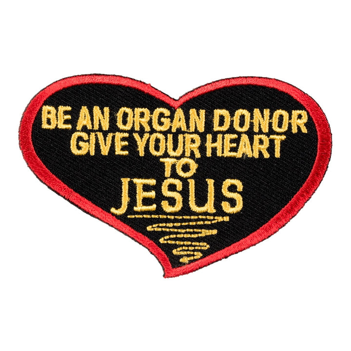 Be An Organ Donor Patch, Christian Patches — product image