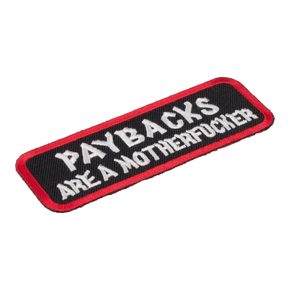 Paybacks Are A Motherfucker Patch, Vulgar Patches — detail view 1