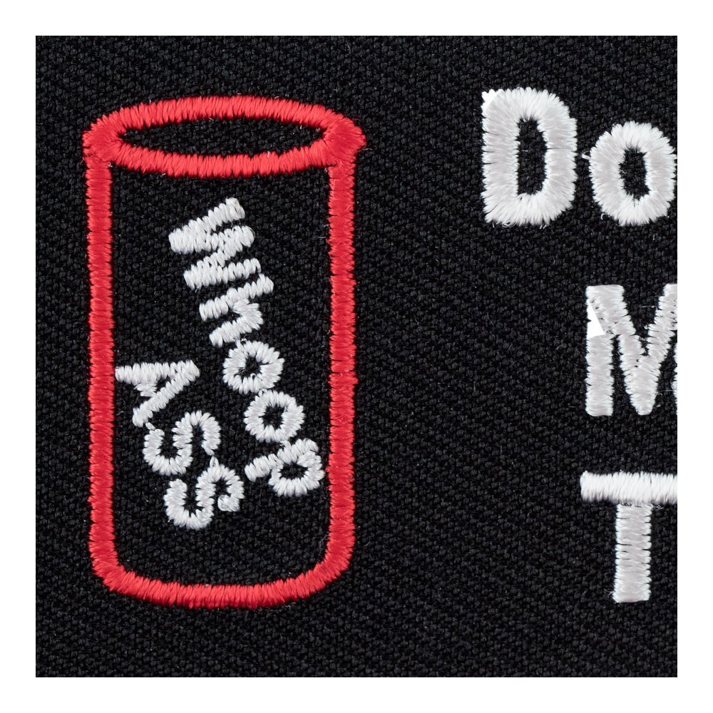 Can of Whoop Ass Patch, Funny Sayings Patches — detail view 2