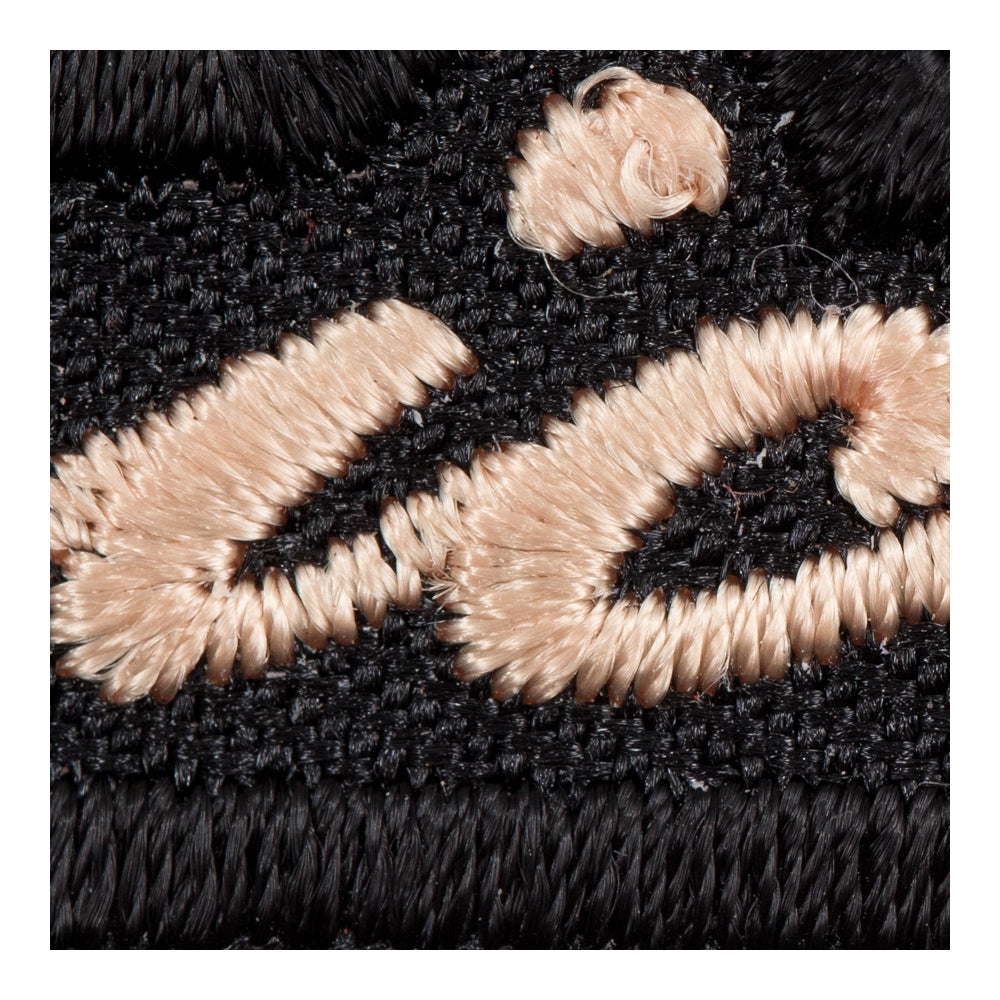 Gold American Script Patch, X-Small Size — detail view 2
