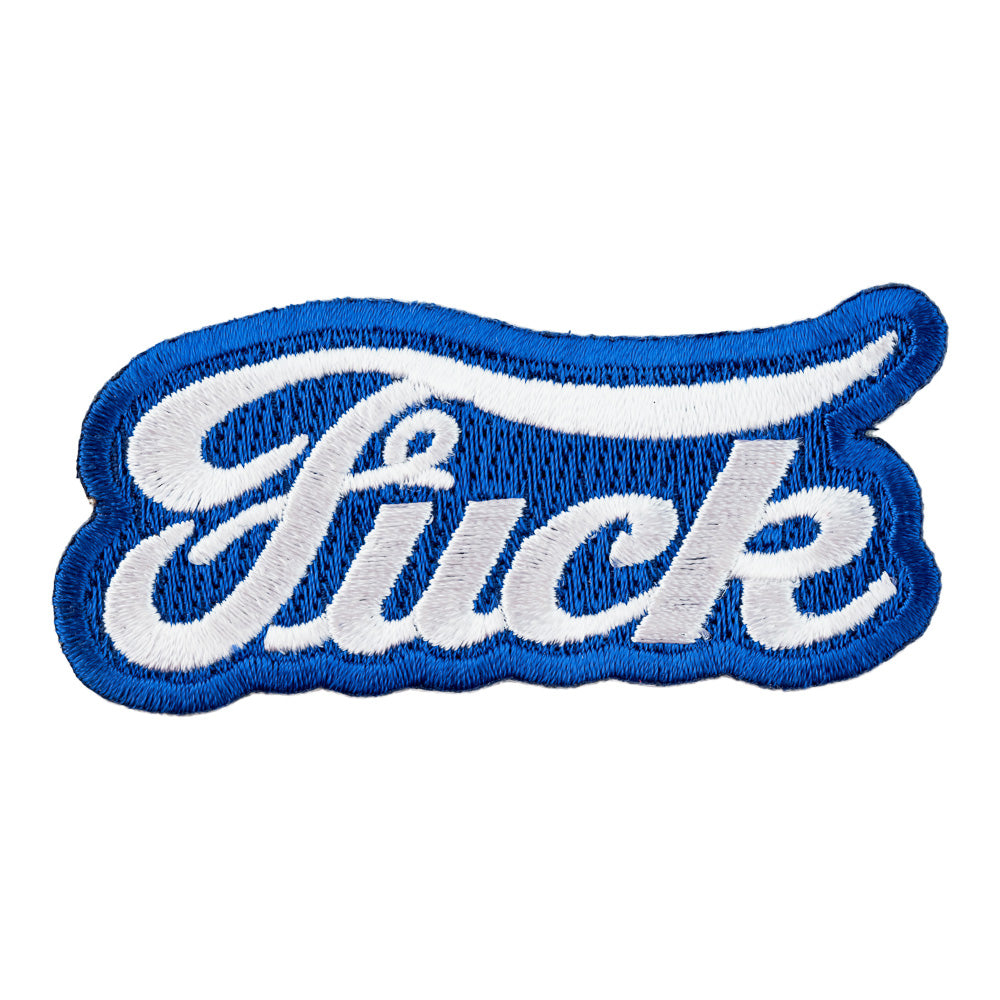 Fuck Blue Script Patch, Vulgar Patches — product image