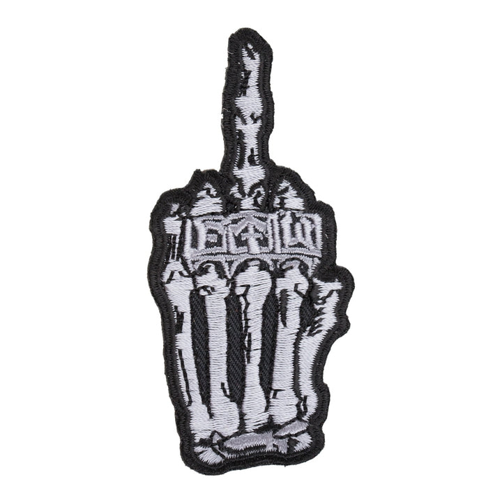 FTW Skeleton Middle Finger Patch, Vulgar Patches — product image