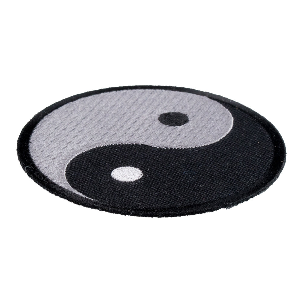 Yin-Yang Black &amp; White Patch, Biker Patches — detail view 1
